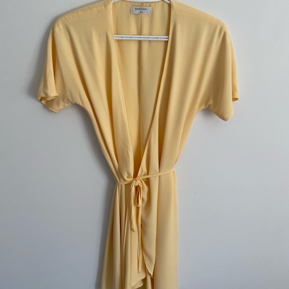Aritzia Babaton Wallace Yellow Dress - Picture 1 of 3